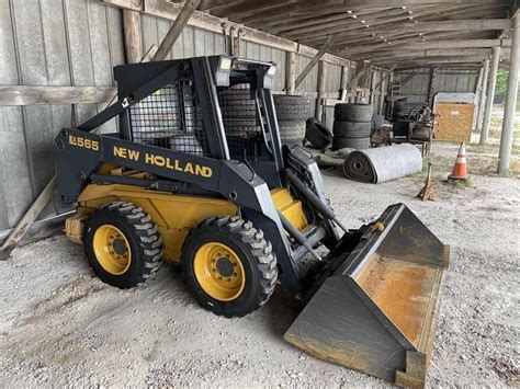 new holland skid steer loader lx565|new holland lx565 for sale.